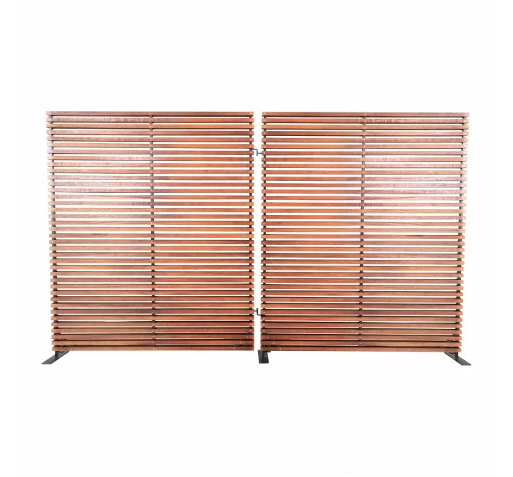 Moe's Home Collection Damani Screen - Brown - Front Angle