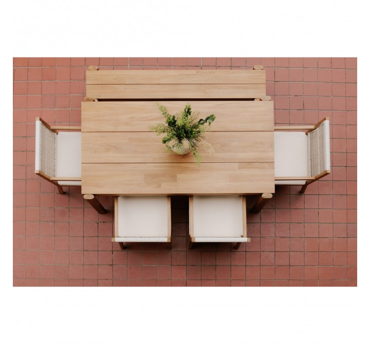Moe's Home Collection Tempo Outdoor Bench - Lifestyle