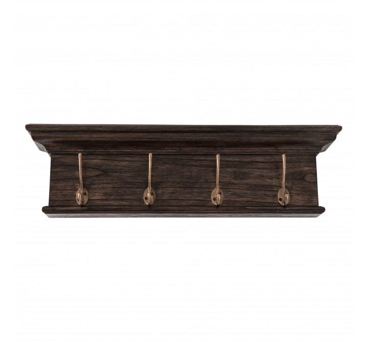 Nova Solo Halifax Mindi 4 Hook Coat Rack - Front Angle