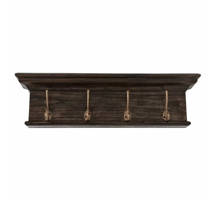 Nova Solo Halifax Mindi 4 Hook Coat Rack - Front Angle