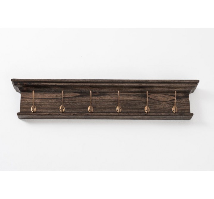 Nova Solo Halifax Mindi 6 Hook Coat Rack - Front Angle