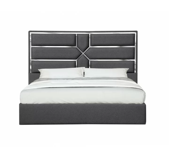 J&M Furniture Da Vinci Bedroom Collection Charcoal