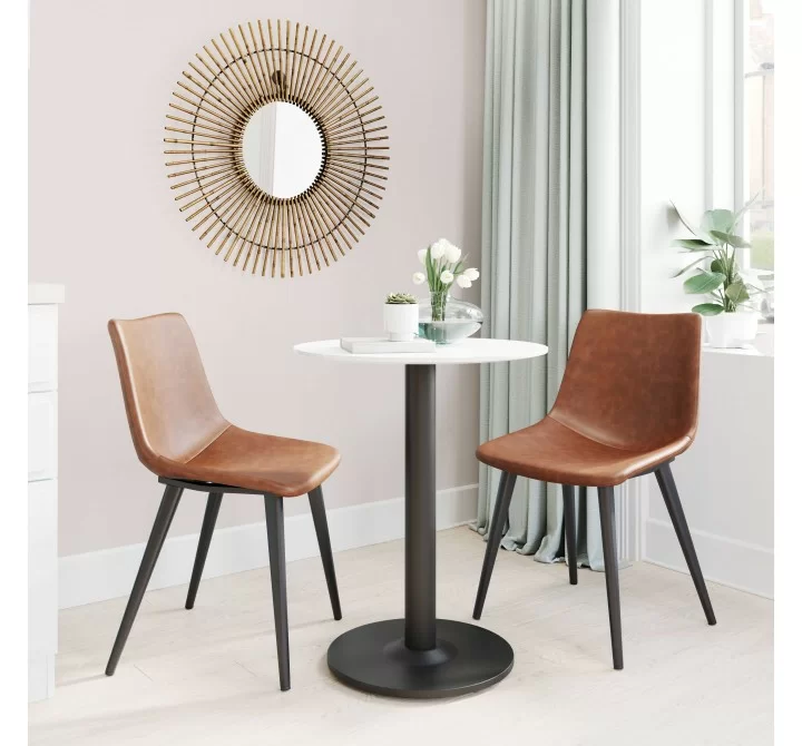 Daniel Dining Chair in Vintage Brown - Lifestyle 2