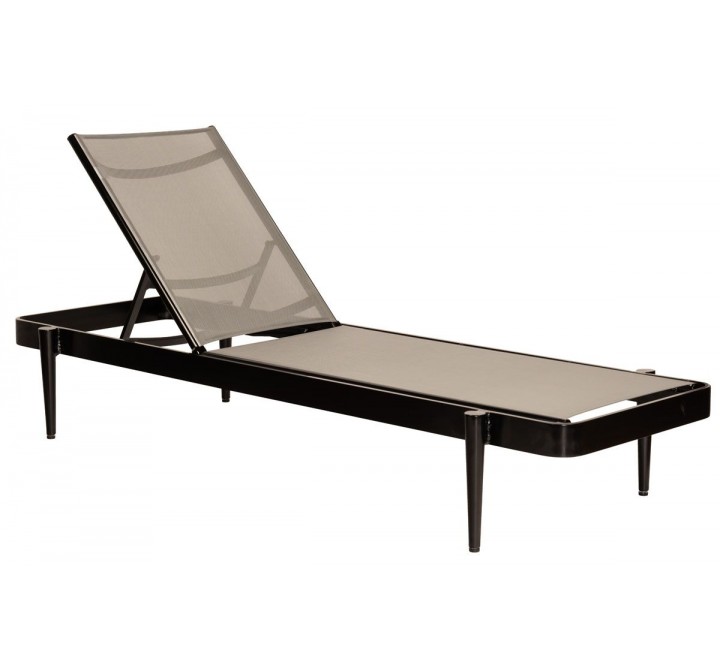Woodard Daytona Sling Chaise Lounge - Angled