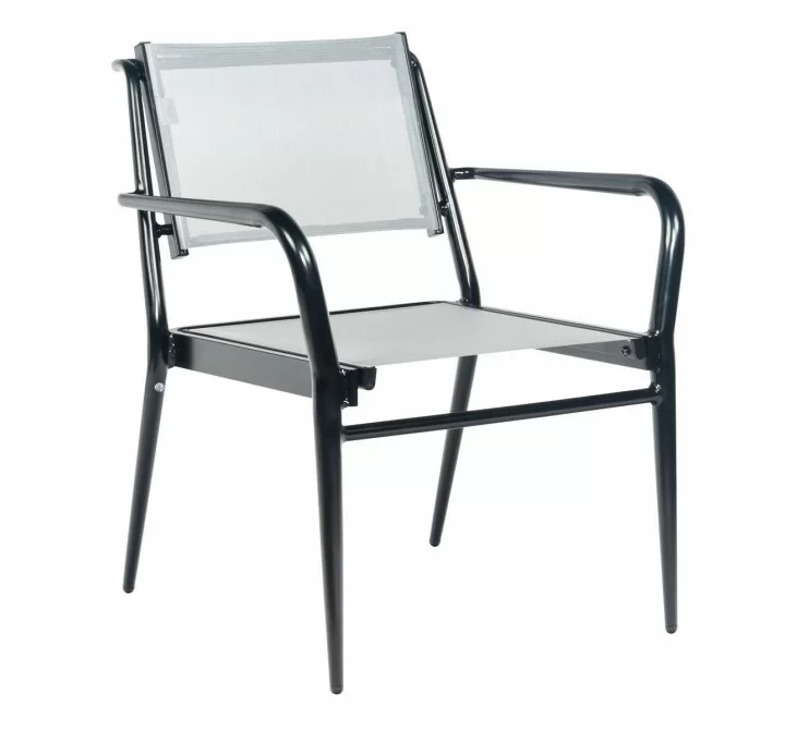 Woodard Daytona Sling Dining Armchair - Stackable