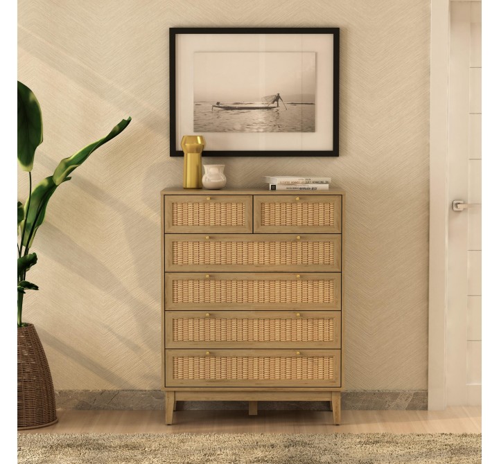 Anderson Teak Bodrum 4+2 Drawer Chest - Front Lifestyle