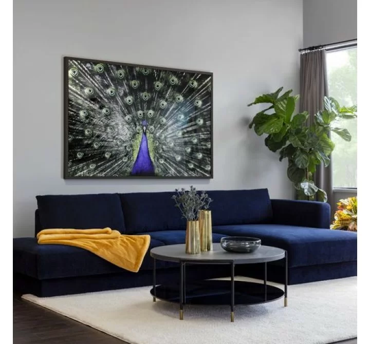 Sunpan Tecoma Sofa Chaise - Raf - Danny Navy - Lifestyle