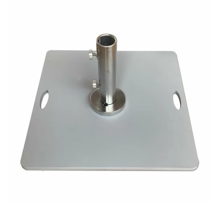 110 lb Hot Dipped Galvanized Steel w/ Grey Powder Coat