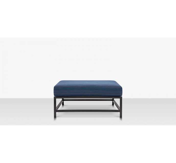 Source Furniture Delano Aluminum Square Ottoman