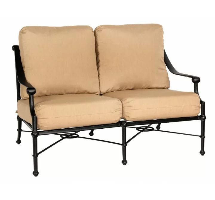 Woodard Delphi Love Seat - Angled