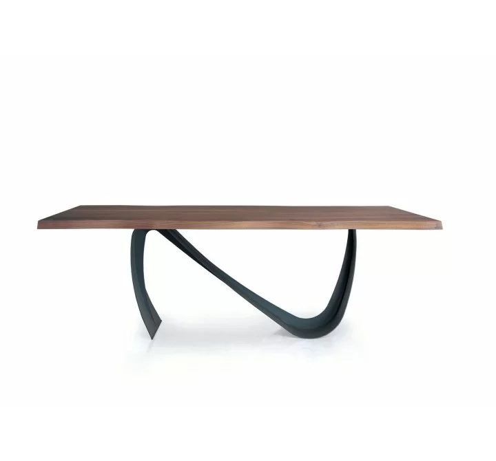 Bellini Flex Dining Table 79, 95 inches- Front Angle