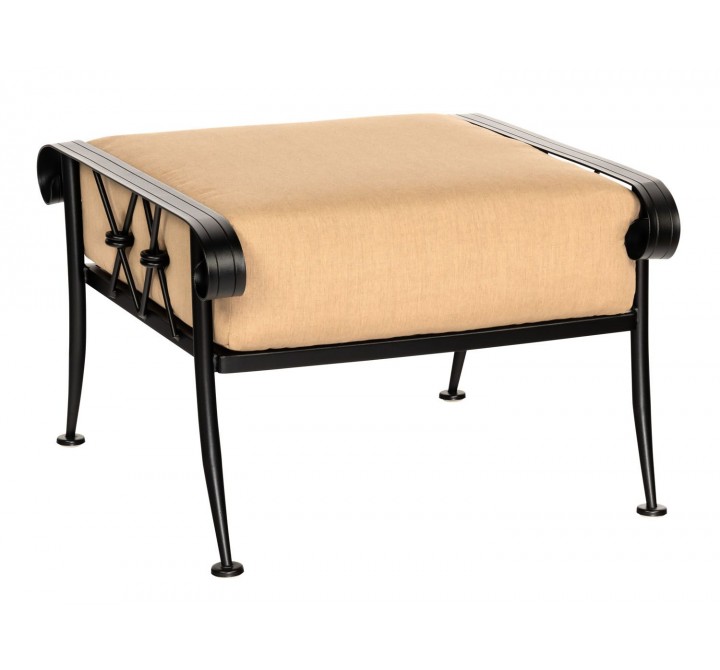 Woodard Derby Ottoman - Angled