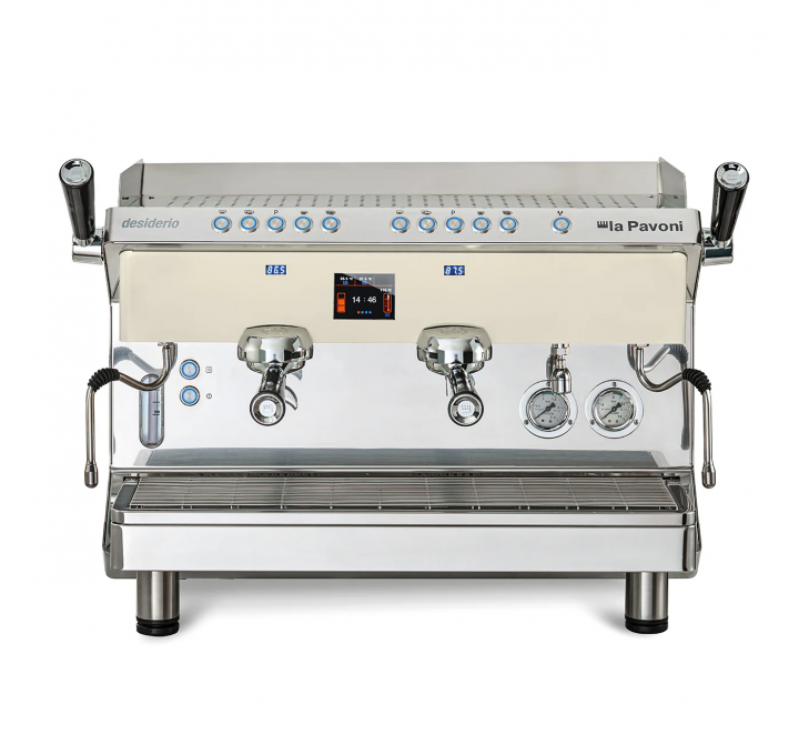 La Pavoni Desiderio 2 Group Volumetric 4370W/230V White 1