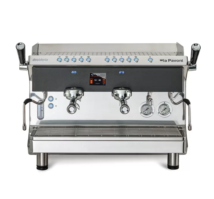 La Pavoni Desiderio 2 Group Volumetric 4370W/230V Black