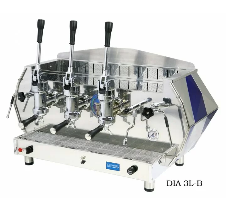 Commercial Lever Espresso Machine in Black - 3L