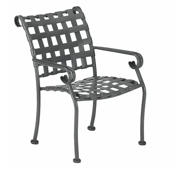 Woodard Et Cetera Ramsgate Dining Arm Chair - Stackable