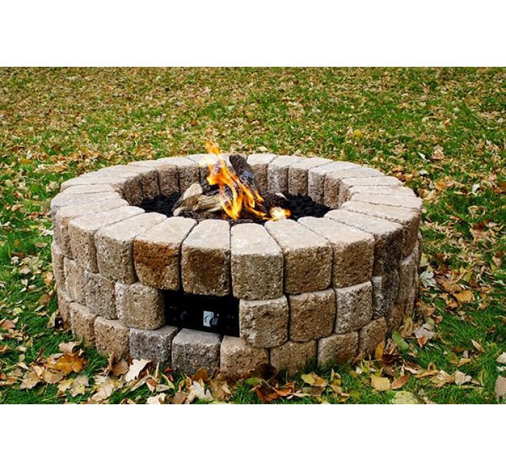 Outdoor Greatroom Company Round DIY Burner Kit 38 - Lifestyle