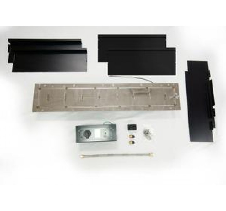 Outdoor Greatroom Company Long Rectangular DIY Burner Kit 2049 - Angle