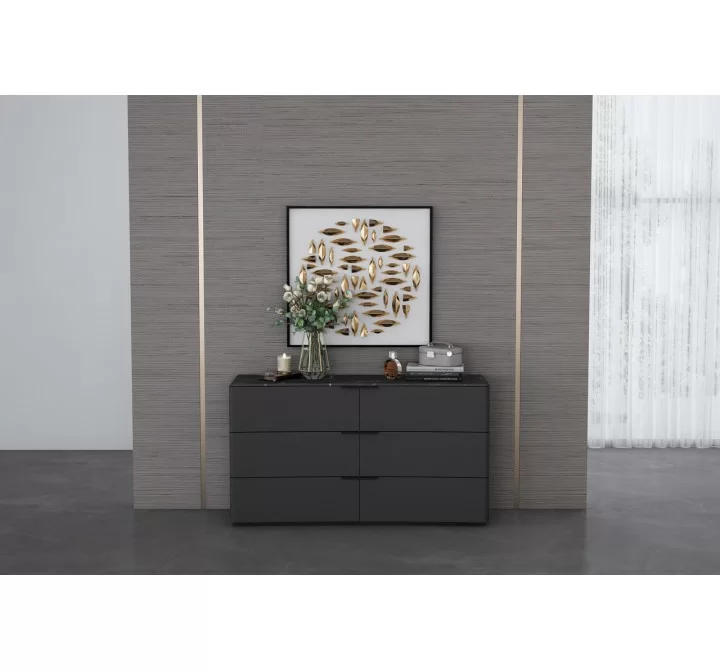 Massimo Dresser in Dark Gray-Lifestyle 1