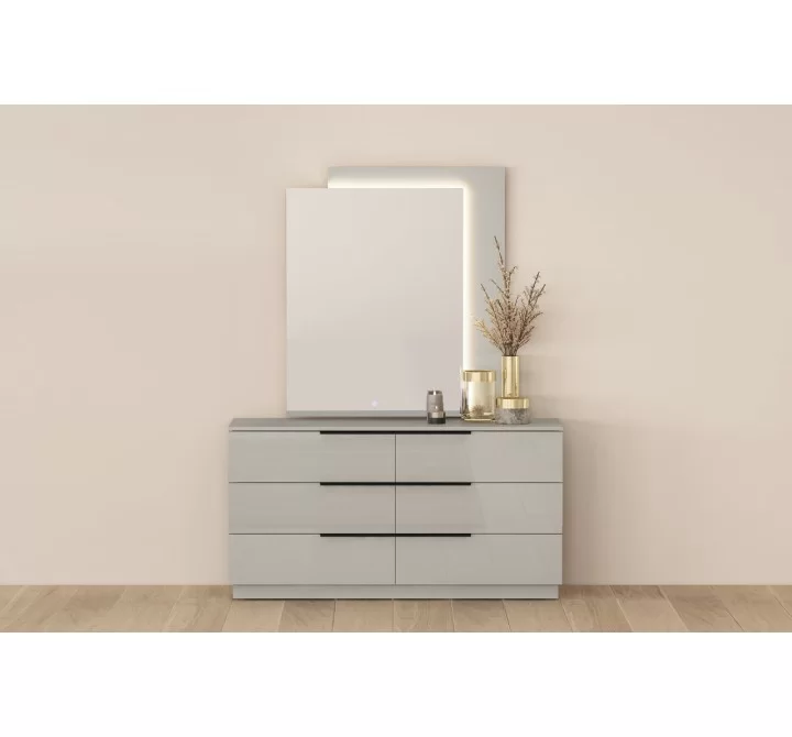 Damien Dresser in Light Gray- Lifestyle 1