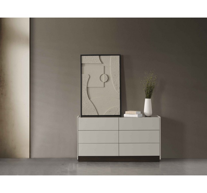 Raphael Dresser in Light Gray- Lifestyle 1