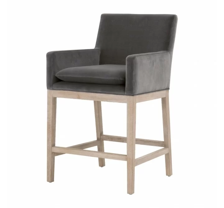 Essentials For Living Drake Counter Stool - Front Side Angle