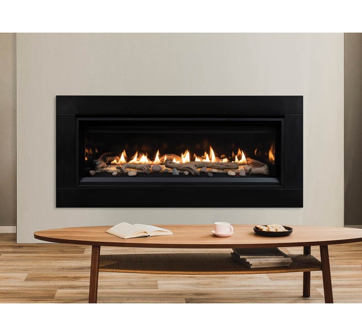 Superior Fireplaces 35" Linear DV Elec In NG/LP