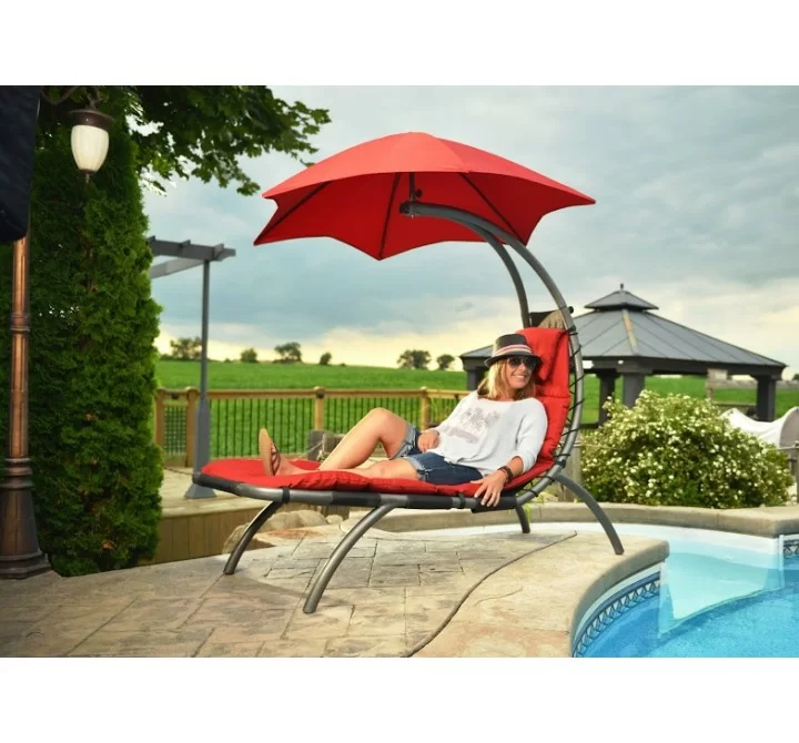 The Original Dream Lounger - Cherry Red - Life