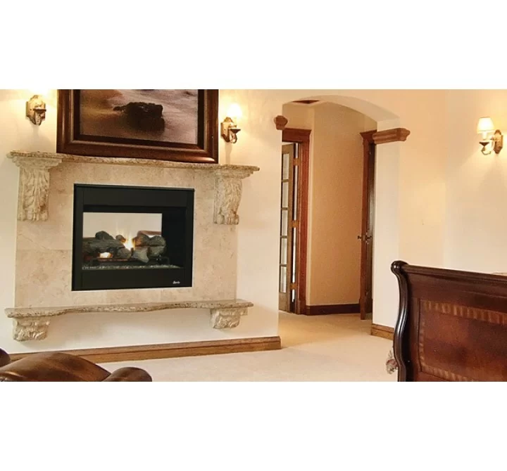 Superior Fireplaces 35" DV In See-Through With Electronic Ignition