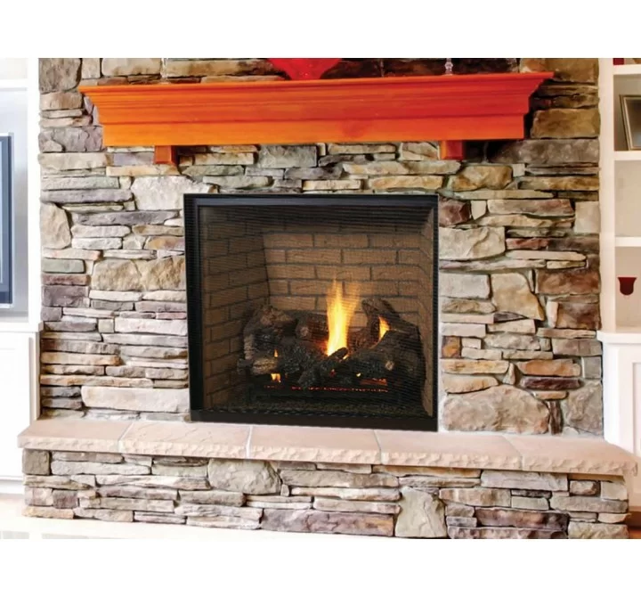 Superior Fireplaces 45" Direct-Vent With Electronic Ignition - Natural - Lifestyle