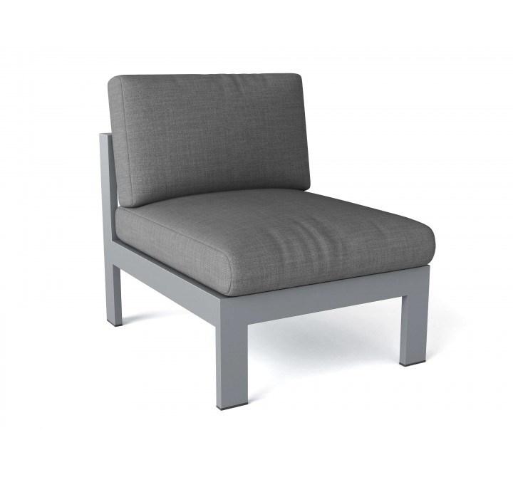 Anderson Teak Lucca Center Chair - Angled