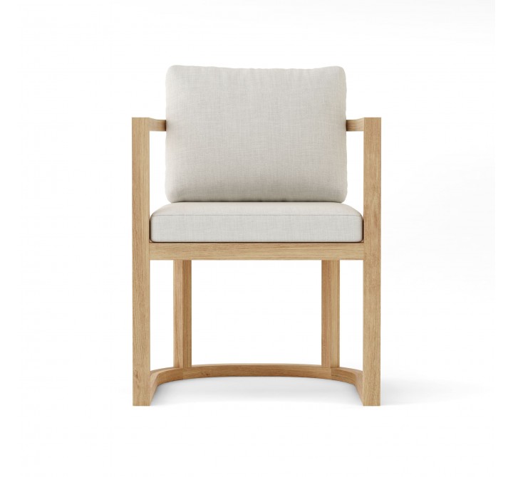 Anderson Teak Junus Dining Armchair Front