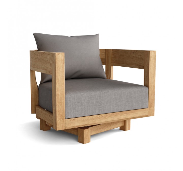 Anderson Teak Coronado Deep Seating Swivel Armchair
