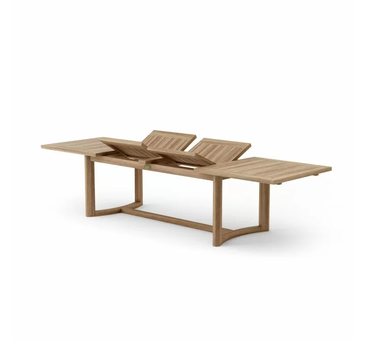 Anderson Teak Coronado Extension Table Open