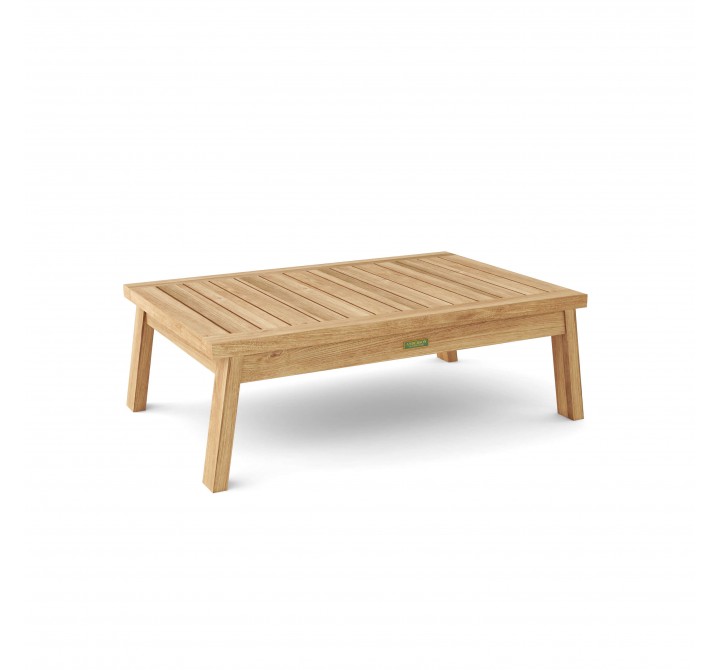 Anderson Teak Palermo Rectangular Coffee Table - Angled