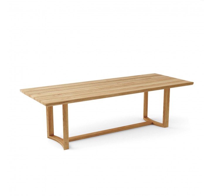 Anderson Teak Junus Dining Table Front Angle