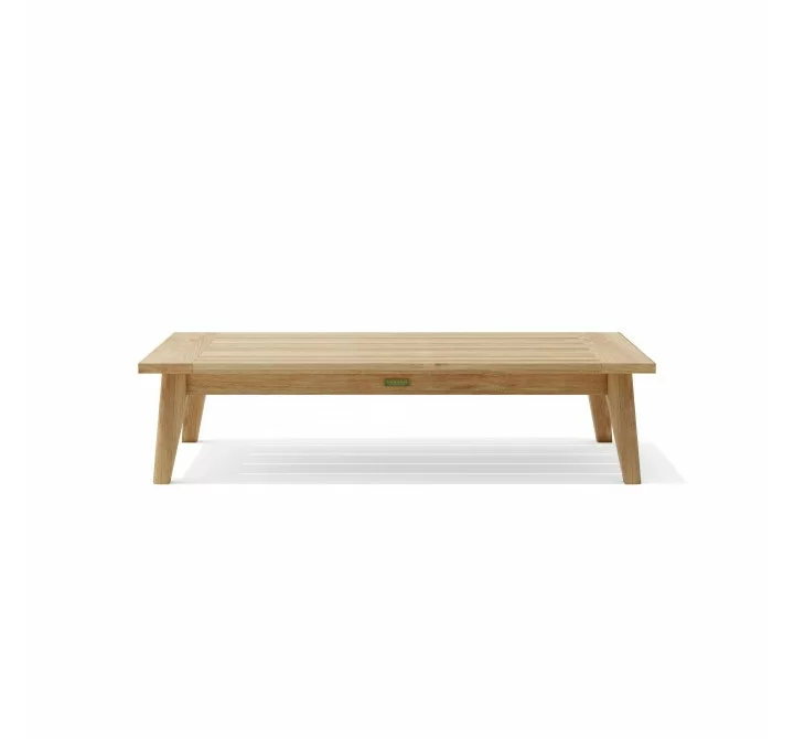 Anderson Teak Toscana Rectangular Coffee Table Front