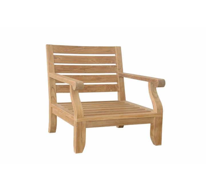 Anderson Teak Riviera Luxe Armchair Side View