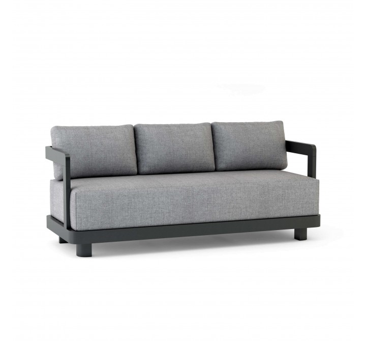 Anderson Teak Granada Deep Seating Aluminum Sofa 