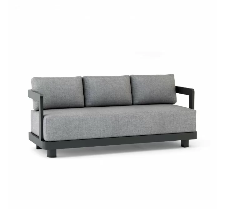 Anderson Teak Granada Deep Seating Aluminum Sofa 