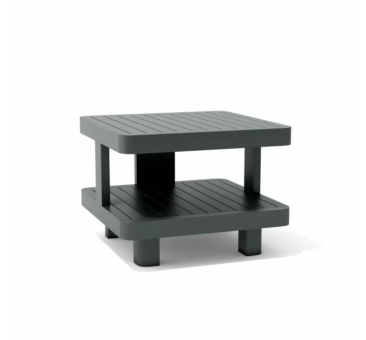 Anderson Teak Granada Aluminum Side Table