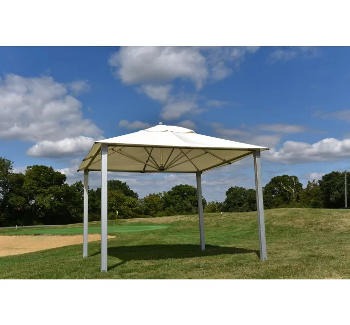 Hurricane Alize 3.4m Square Aluminum Pavilion Umbrella-3