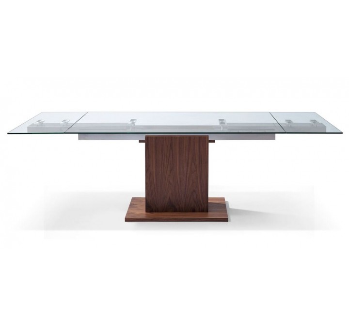 Pilastro Extendable Dining Table - Front Extended
