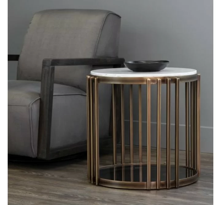 Sunpan Naxos End Table - Lifestyle