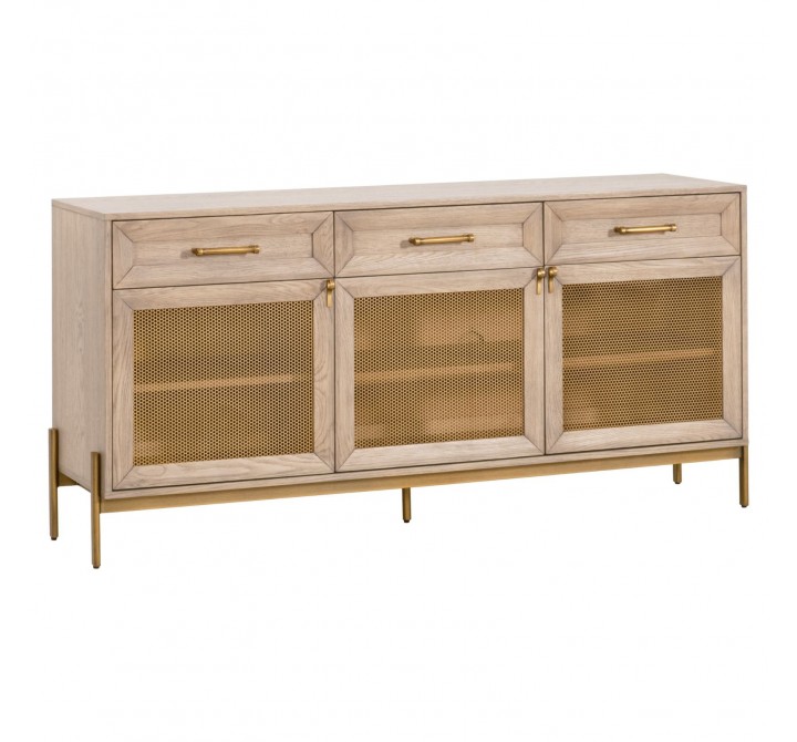 Essentials For Living Dwell Media Sideboard - Angled
