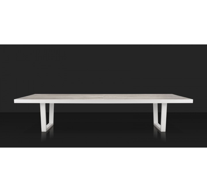 Source Furniture Dynasty XL Mega Dining Table Top Side