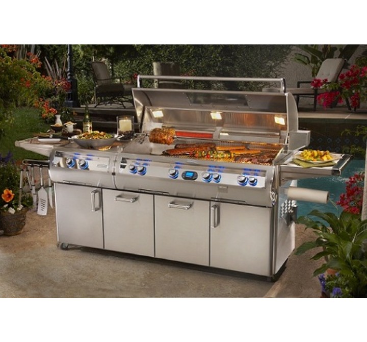 Fire Magic Echelon Diamond E1060s with Double Side Burner