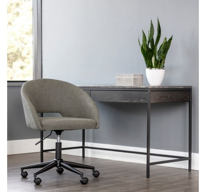 Sunpan Thatcher Office Chair - Antique Grey - Lifestyle