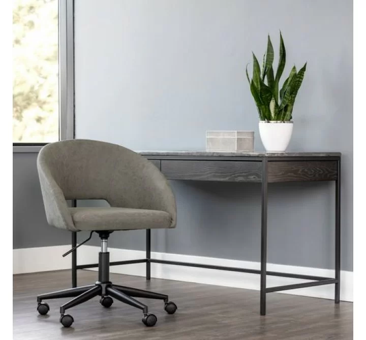 Sunpan Thatcher Office Chair - Antique Grey - Lifestyle