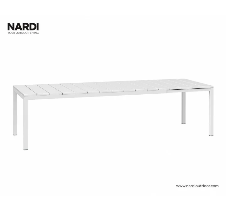 Nardi Rio 210 Extensio Table- Bianco